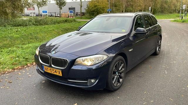 BMW 5-serie Touring 520d Executive, Euro 5, Achterwielaandrijving, 2000 kg, Blauw