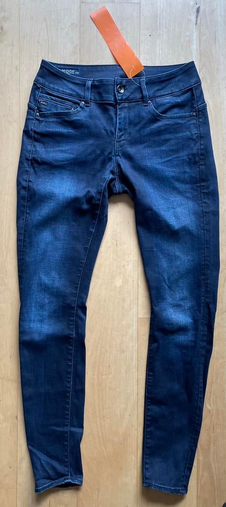 G Star Raw Midge Cody Mid Skinny jeans spijkerbroek W31 L32, Ophalen of Verzenden, Zo goed als nieuw, Blauw, W30 - W32 (confectie 38/40)