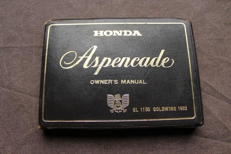 Honda GL1100 1982 Goldwing motorcycle owner's manual GL 1100, Ophalen of Verzenden, Honda