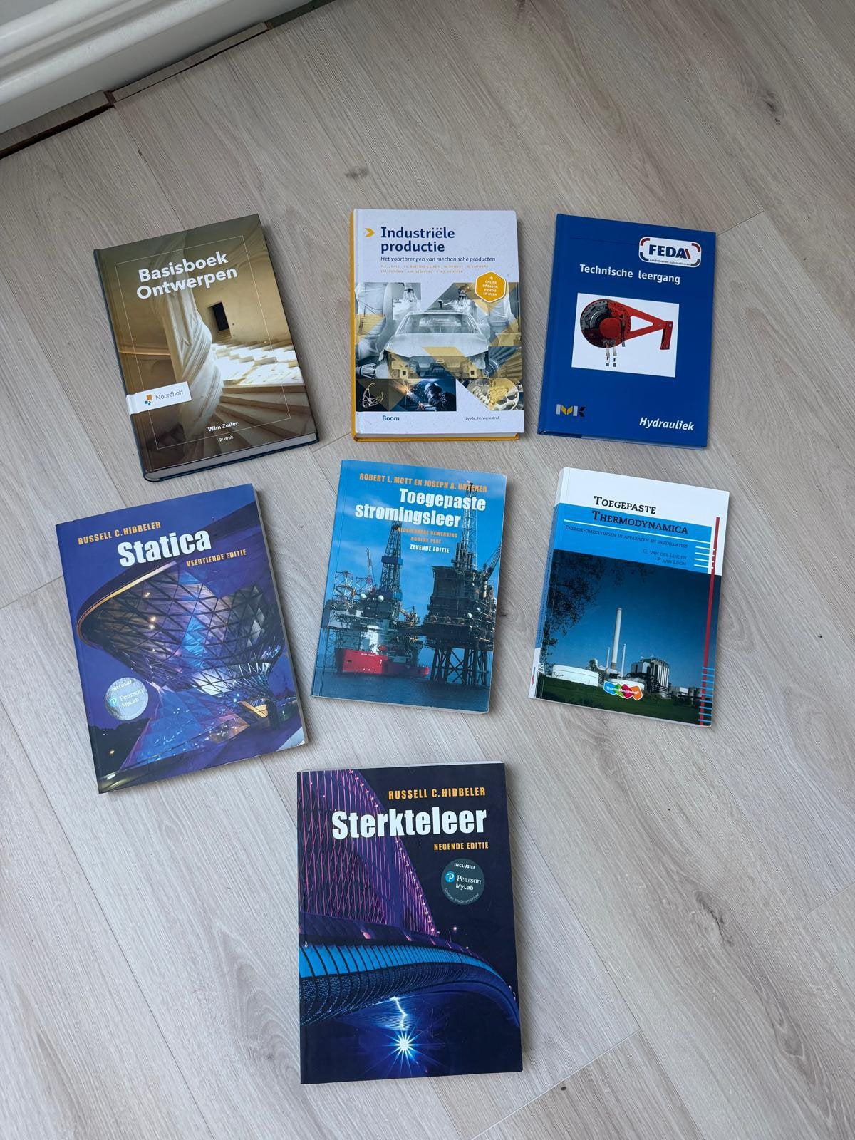 Werktuigbouwkunde studieboeken, Ophalen of Verzenden, Zo goed als nieuw, Bouwkunde