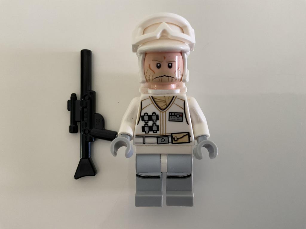 LEGO Star Wars - minifiguur - sw0734 - Hoth Rebel Trooper, Compleet, Star Wars, Lego, Ophalen of Verzenden
