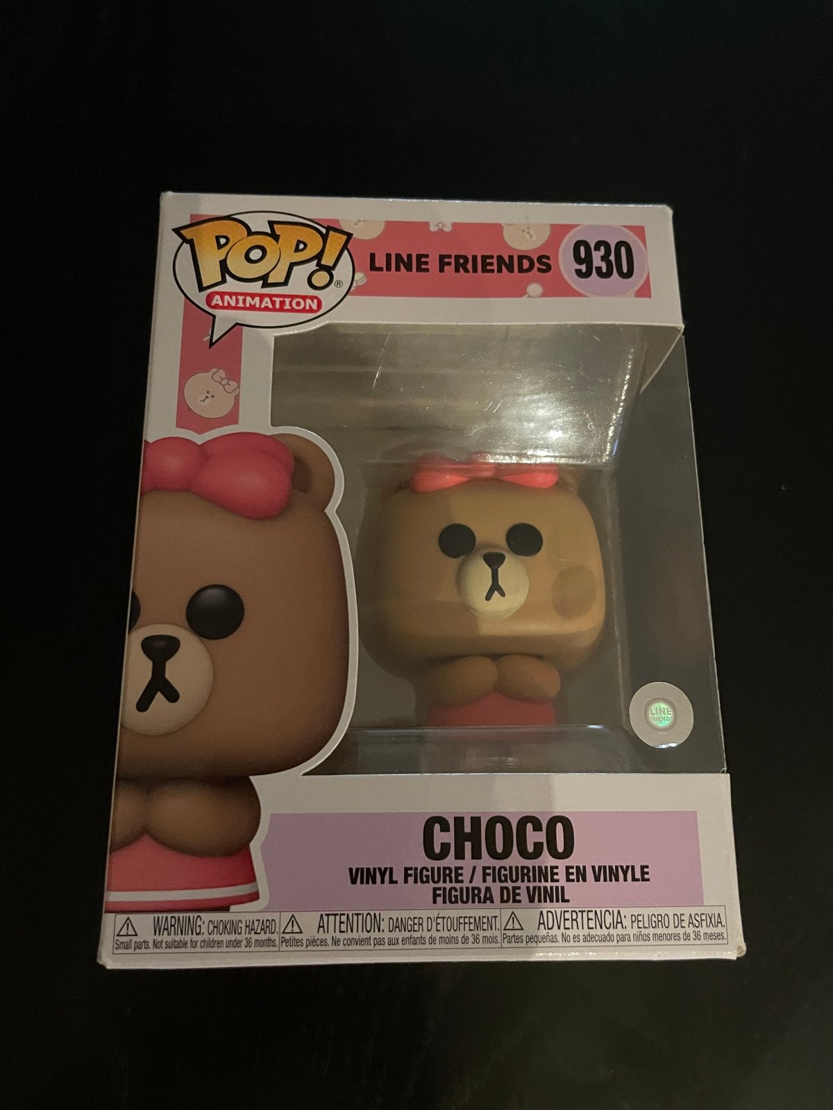 Funko Pop! Line Friends Choco #930, Ophalen of Verzenden, Zo goed als nieuw