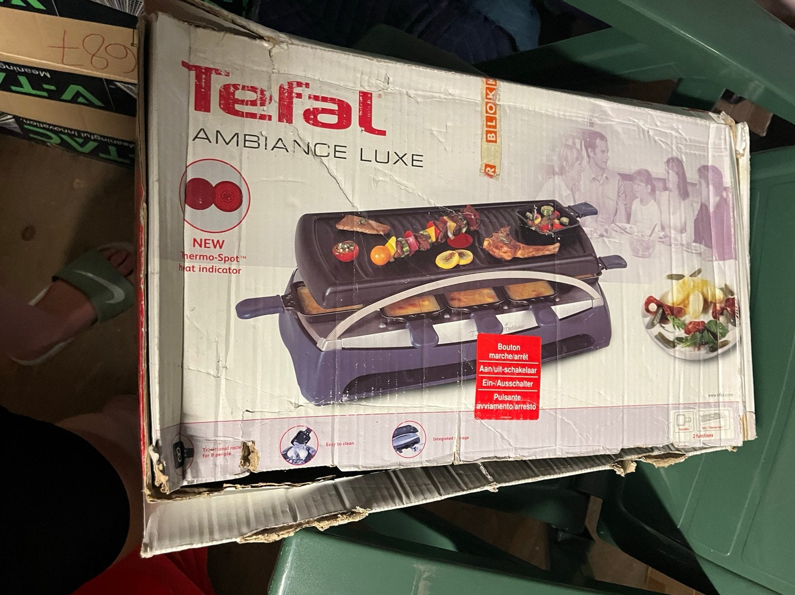 Tefal wokplaat, Huis en Inrichting, Ophalen, Overige materialen, Tefal, Zo goed als nieuw