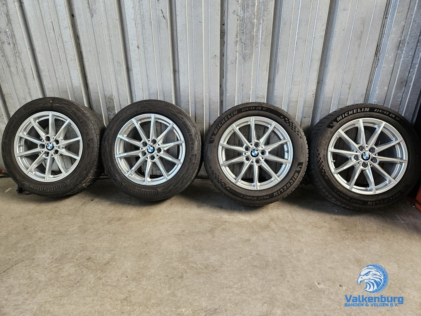 5-6mm! Originele BMW 4 Serie i4 G26 17 inch Style 851 5x112, Auto-onderdelen, Banden en Velgen, Gebruikt, -, -, Banden en Velgen