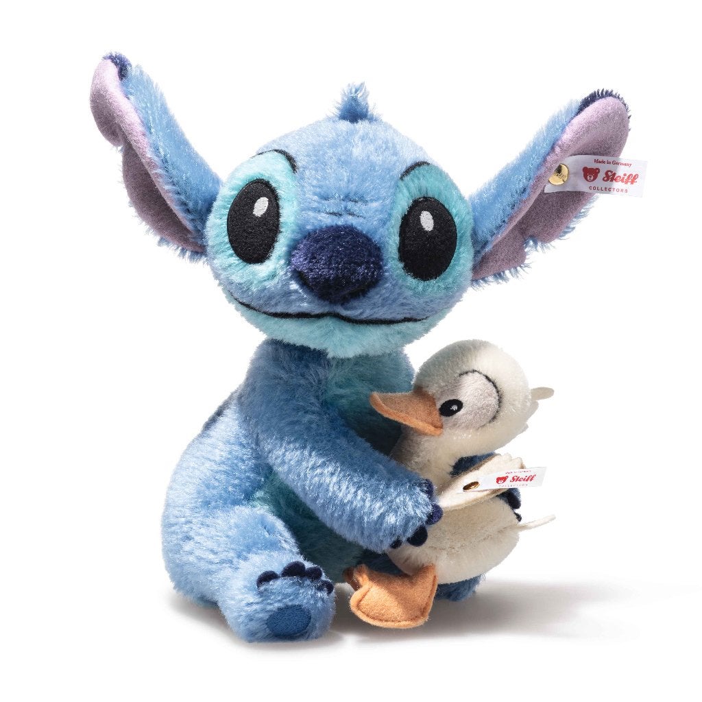 Steiff Disney Stitch met Eend EAN 356391, Ophalen of Verzenden, Nieuw, Overige typen, Steiff