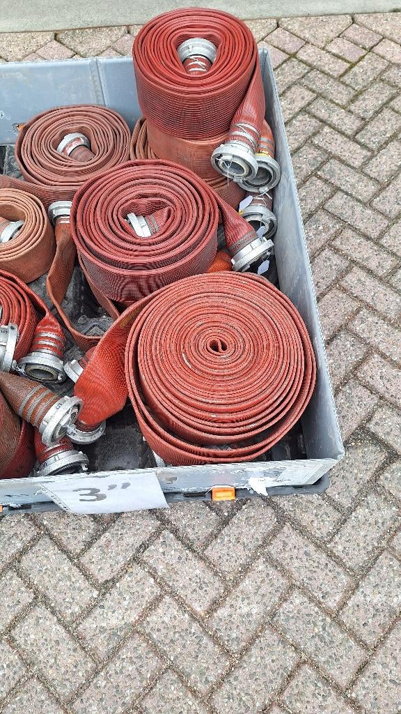 180 m1 Brandweerslang Brandweerslangen 3" Storz koppeling 81, Ophalen, Gebruikt, Overige typen, Industriepark 2a 9351PA Leek