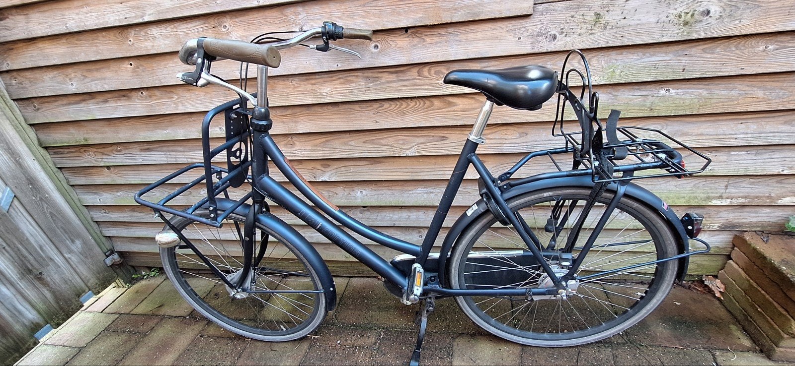 Cortina U4 Transportfiets - Framemaat 61,5 cm, Fietsen en Brommers, Fietsen | Dames | Damesfietsen, Overige merken, Gebruikt, Versnellingen