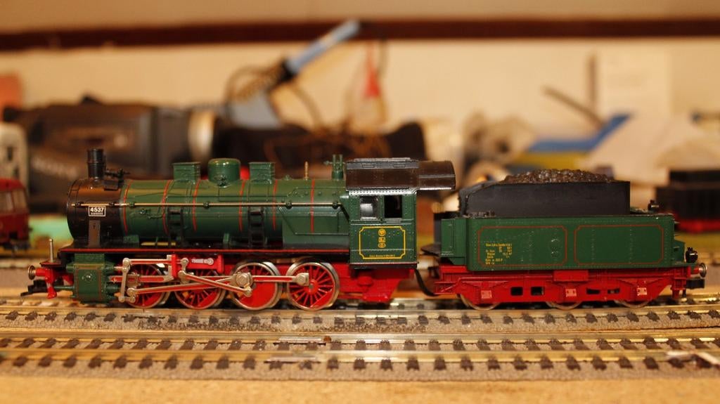 Fleischmann H0 4147 Stoomlocomotief KPEV – nette staat, Gebruikt, Fleischmann, Ophalen of Verzenden, Analoog