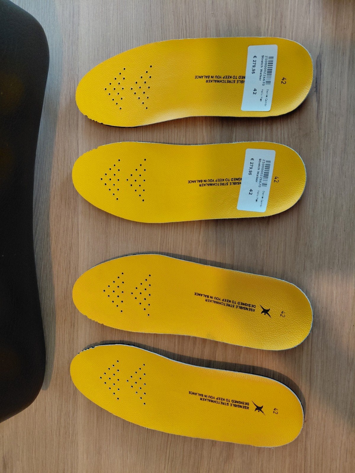 2 paar inlegzolen, NIEUW, mt 42, Overige kleuren, Overige typen, Nieuw, Ophalen of Verzenden