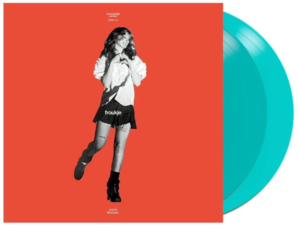 Vinyl 2LP Froukje Live In Brussel TURQUOISE Vinyl NIEUW, Limited edition, Ophalen of Verzenden, Pop, 12 inch