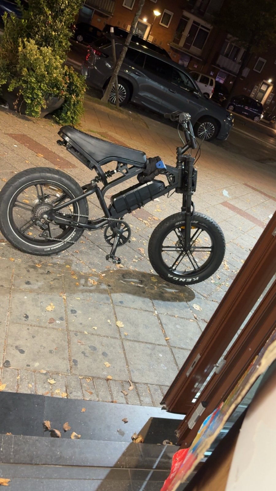 E-bike heeft nieuwe voorvork nodig kleine zadelbeschadiging, Ophalen of Verzenden, Gebruikt
