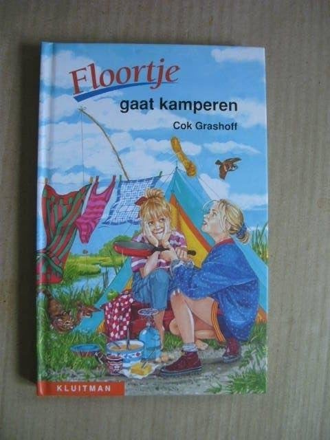 Floortje gaat kamperen, Cok Grashoff, Ophalen of Verzenden, Zo goed als nieuw, Fictie algemeen