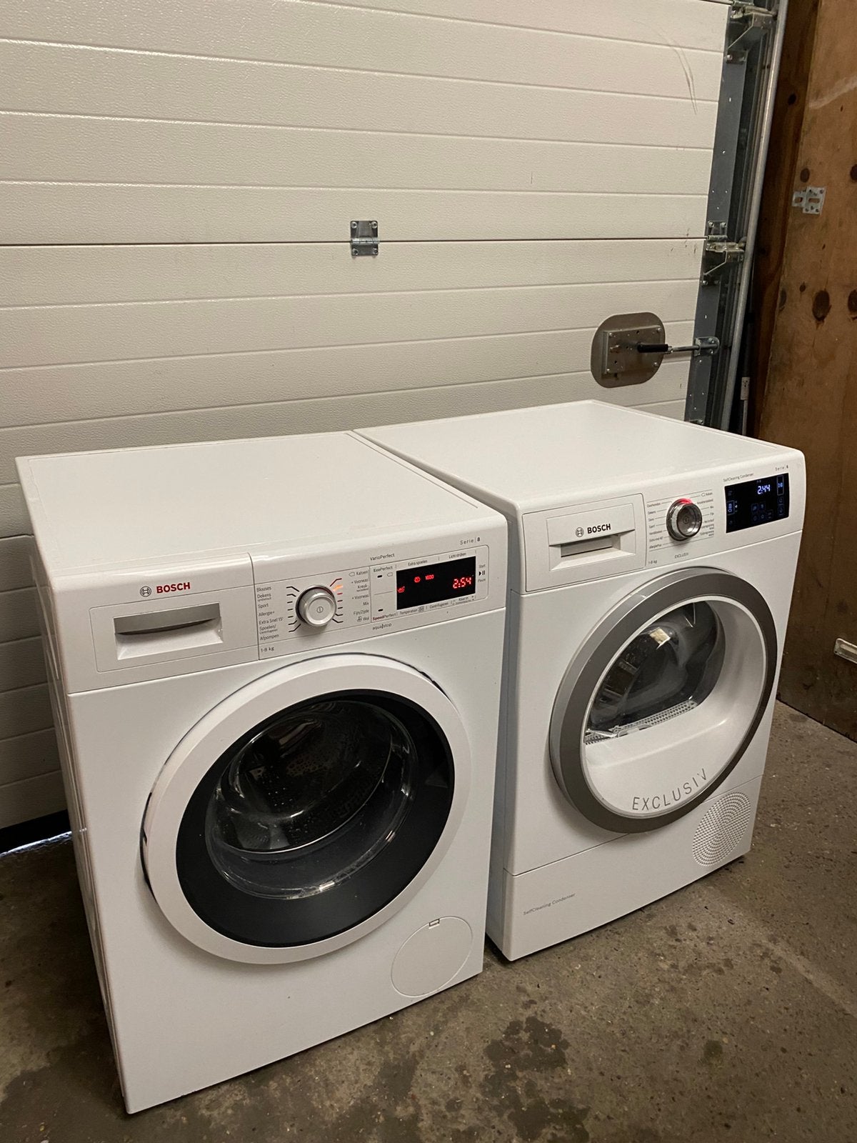 Bosch wasmachine , 8Kg,A+++,En Bosch warmtepompdroger 8Kg,, 8 tot 10 kg, Ophalen of Verzenden, 85 tot 90 cm, 1600 toeren of meer