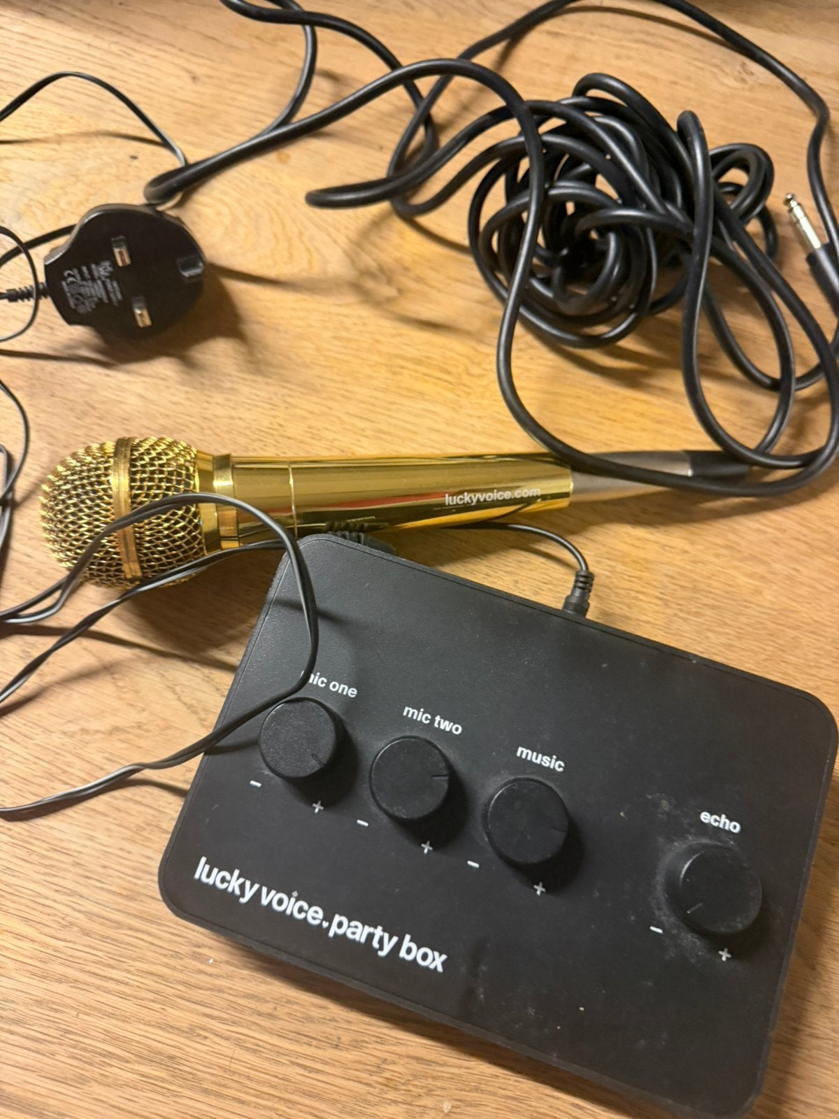 Karaoke gouden microfoon, Ophalen of Verzenden, Zo goed als nieuw, Overige instrumenten