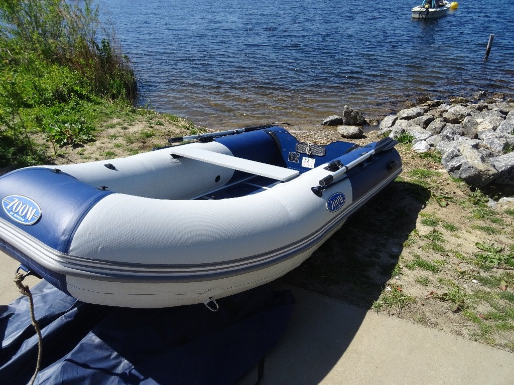 Rubberboot Zodiac Zoom met BB motor, Watersport en Boten, Rubberboten, Ophalen, Inclusief motor, Hout, 3 m