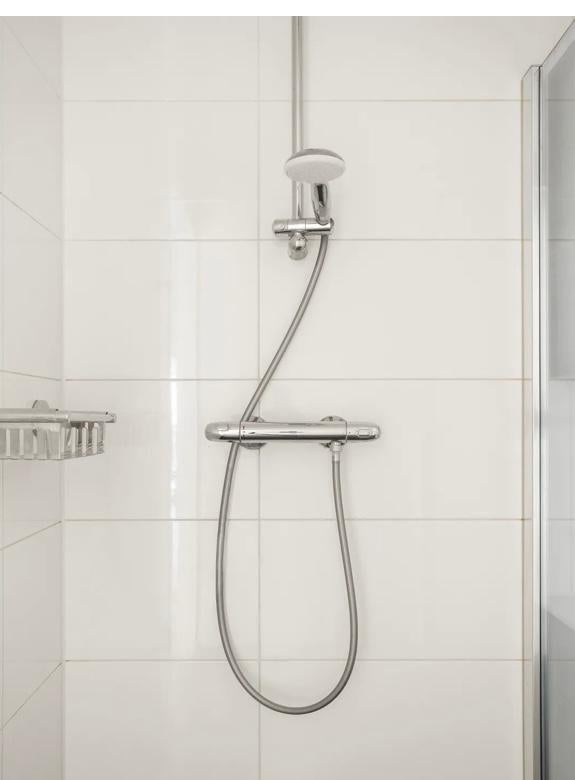 Grohe Doucheset met thermostaatkraan - Chroom, Doe-het-zelf en Verbouw, Sanitair, Ophalen of Verzenden, Zo goed als nieuw, Chroom