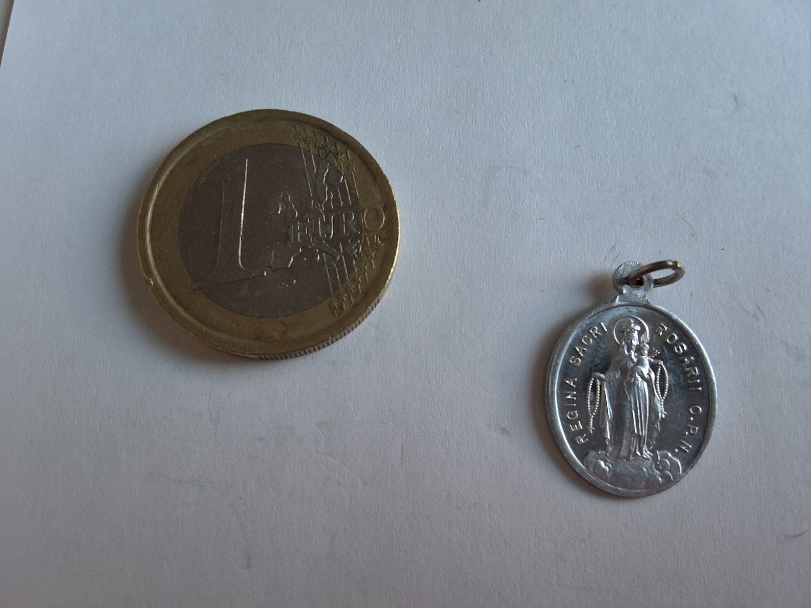 Wonderdadige Medaille Maria & Heilig Hart Jezus, Antiek en Kunst, Ophalen of Verzenden