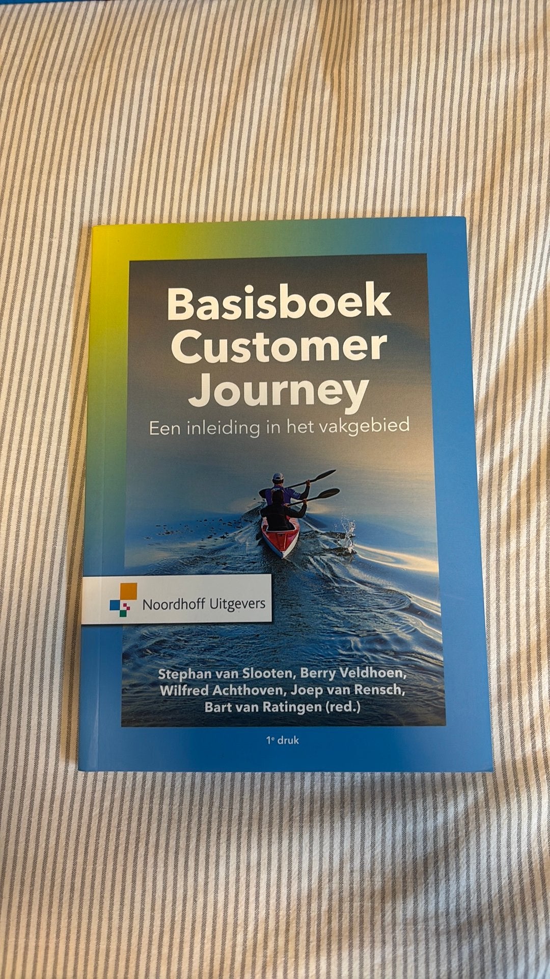 Basisboek customer journey studieboek, Boeken, Economie, Management en Marketing, Ophalen of Verzenden, Zo goed als nieuw, Economie en Marketing
