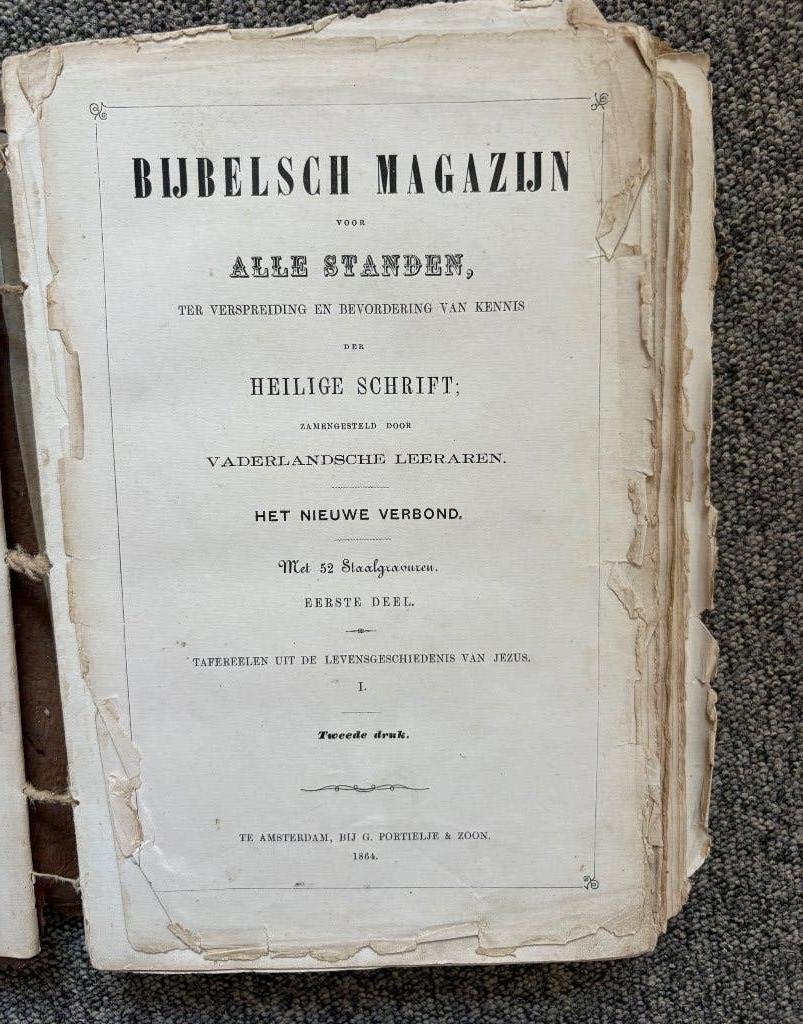 Bijbelsch Magazijn, Christendom | Protestants, Ophalen of Verzenden, Onbekend, Gelezen