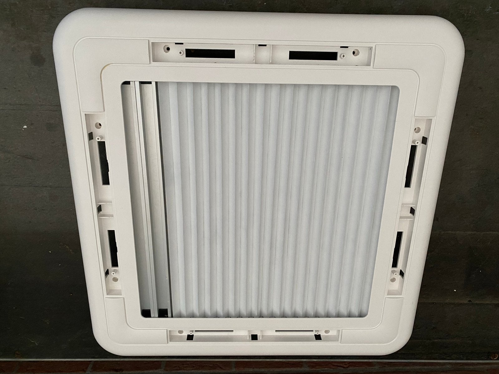 Dakluik caravan Skylight 400x400 met hor en verduistering, Caravans en Kamperen, Caravan accessoires, Ophalen of Verzenden, Gebruikt