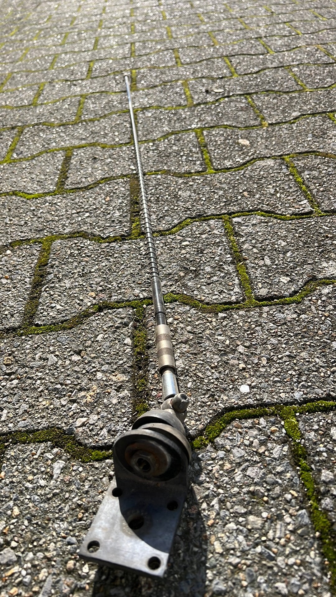 27 mc antenne, Ophalen
