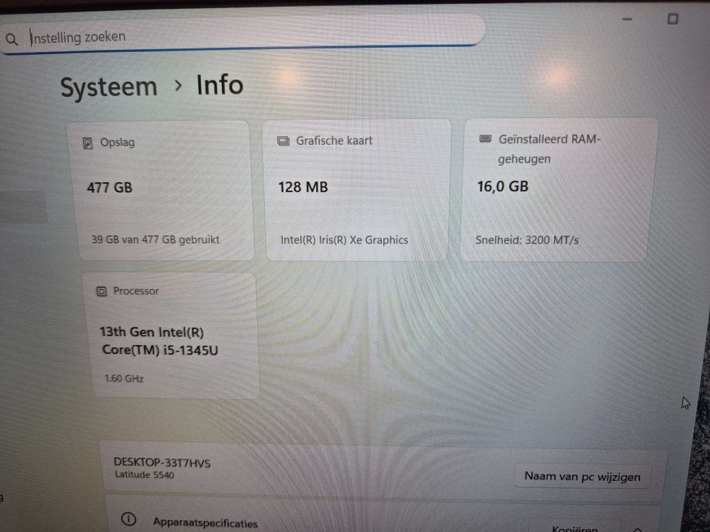 Dell Latitude 5540 | i5 1345U, 32GB DDR4, 1TB NVME, 15" FHD, Computers en Software, Niet ingevuld, 1345U, Niet ingevuld, Niet ingevuld