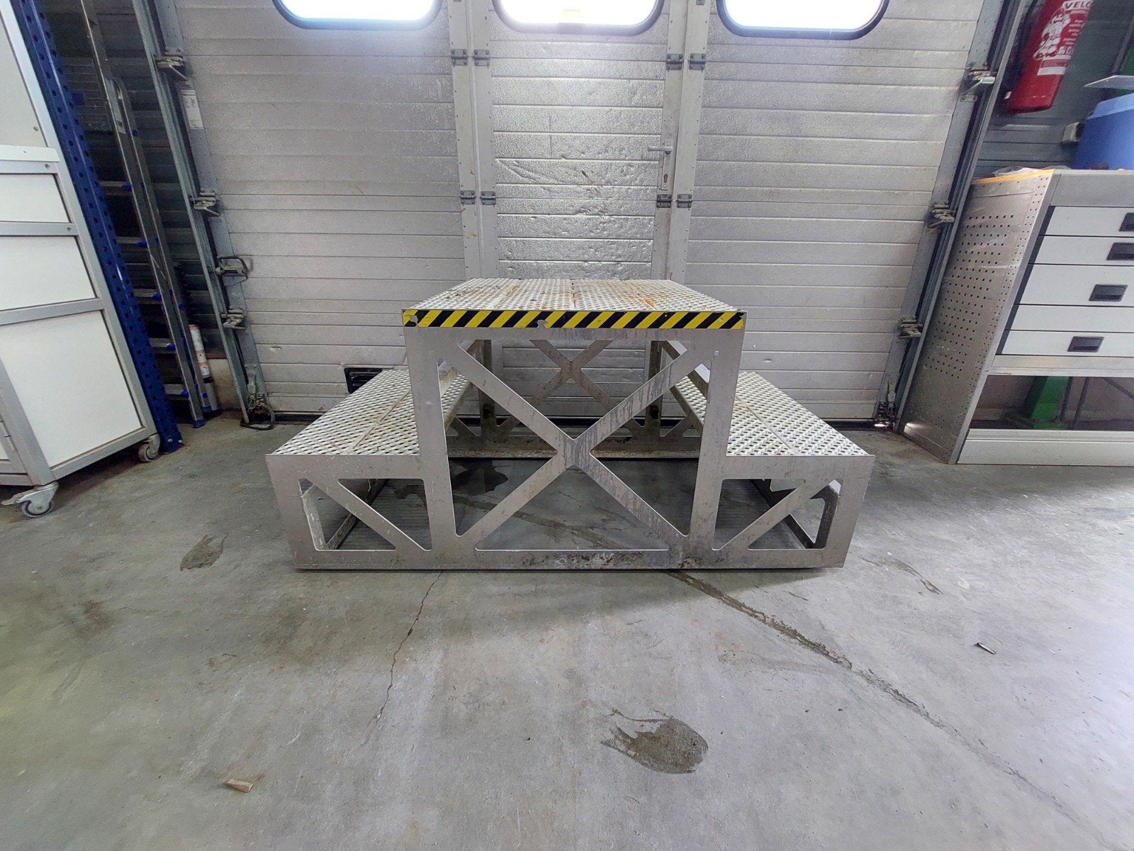 bordes aluminium podium werkplek verhoging, 100 liter of meer, Ophalen of Verzenden, Transportkar