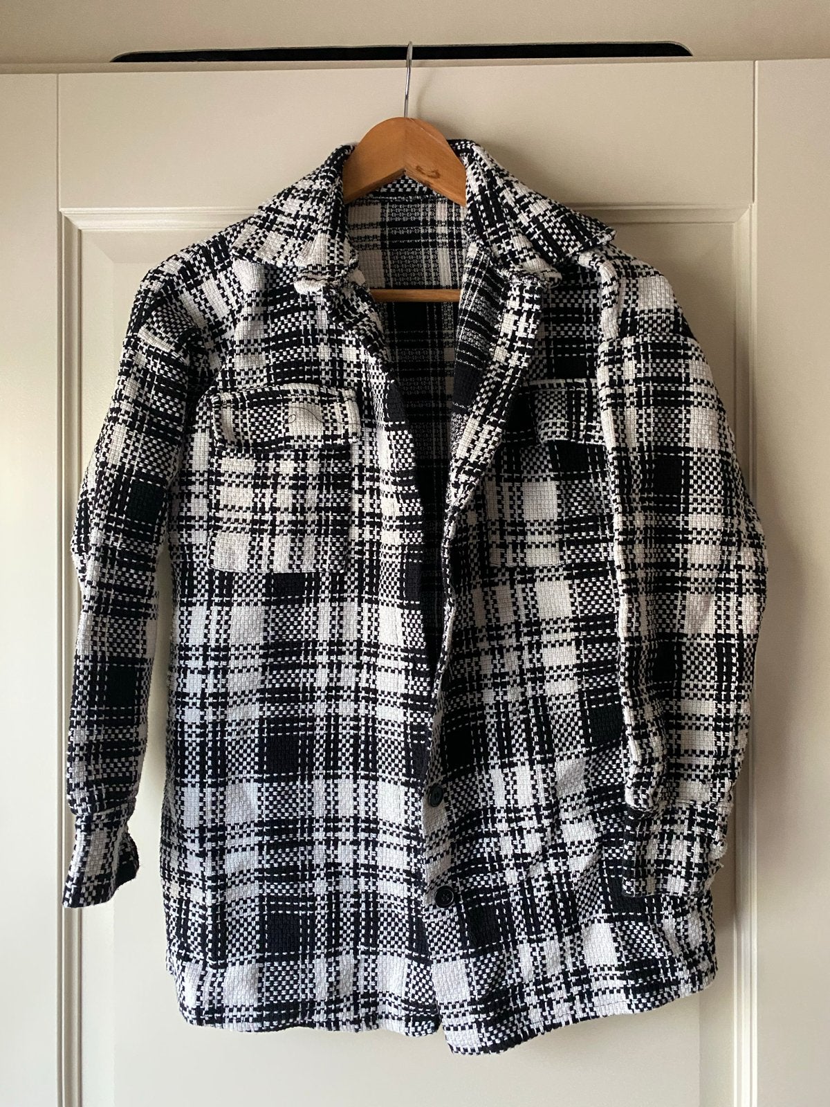 Vintage blouse jack, Ophalen of Verzenden, Zo goed als nieuw, Maat 38/40 (M), Zwart