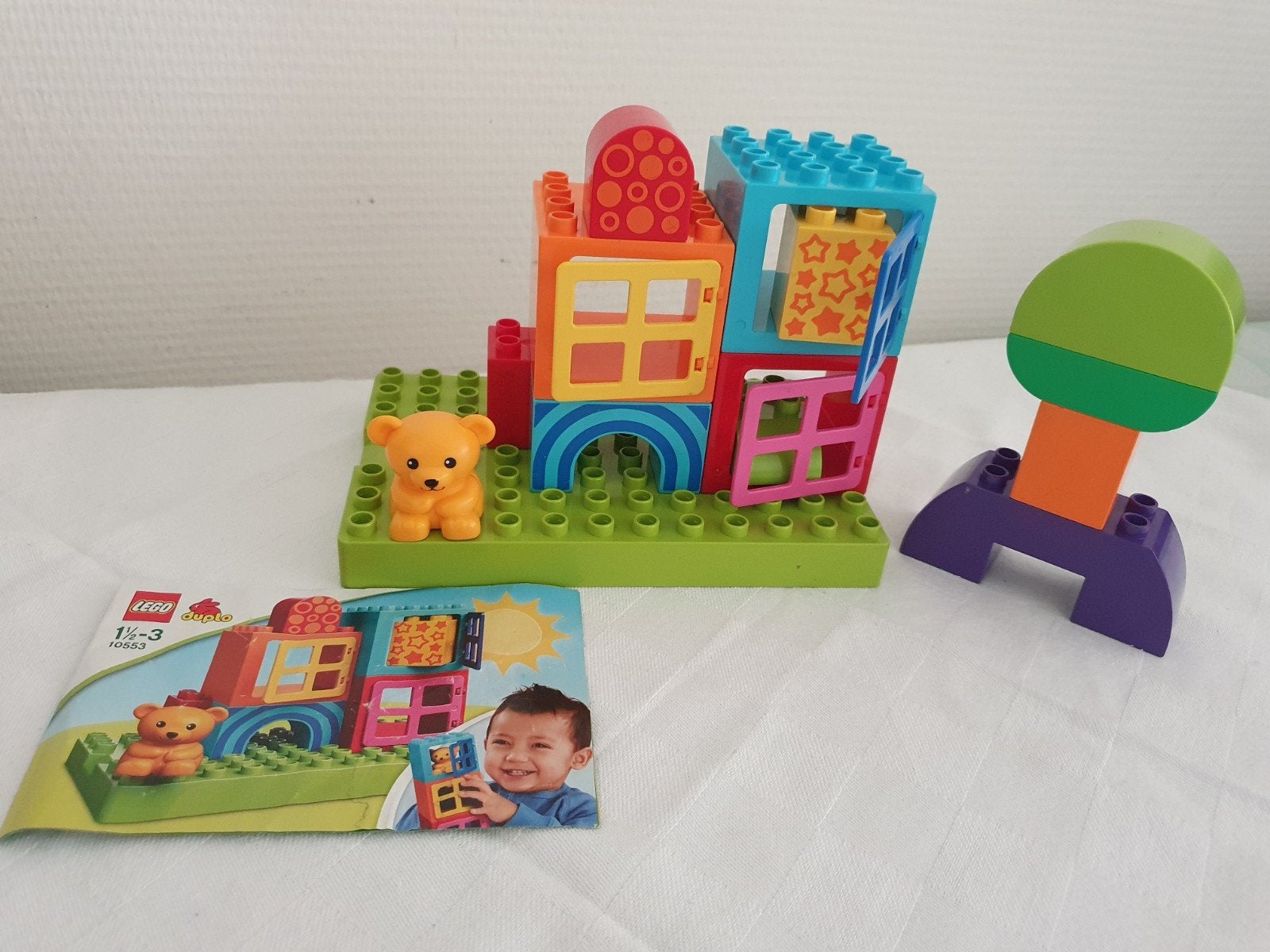 Duplo Bouwstenen set 10553, Kinderen en Baby's, Ophalen of Verzenden, Zo goed als nieuw, Compleet, Duplo