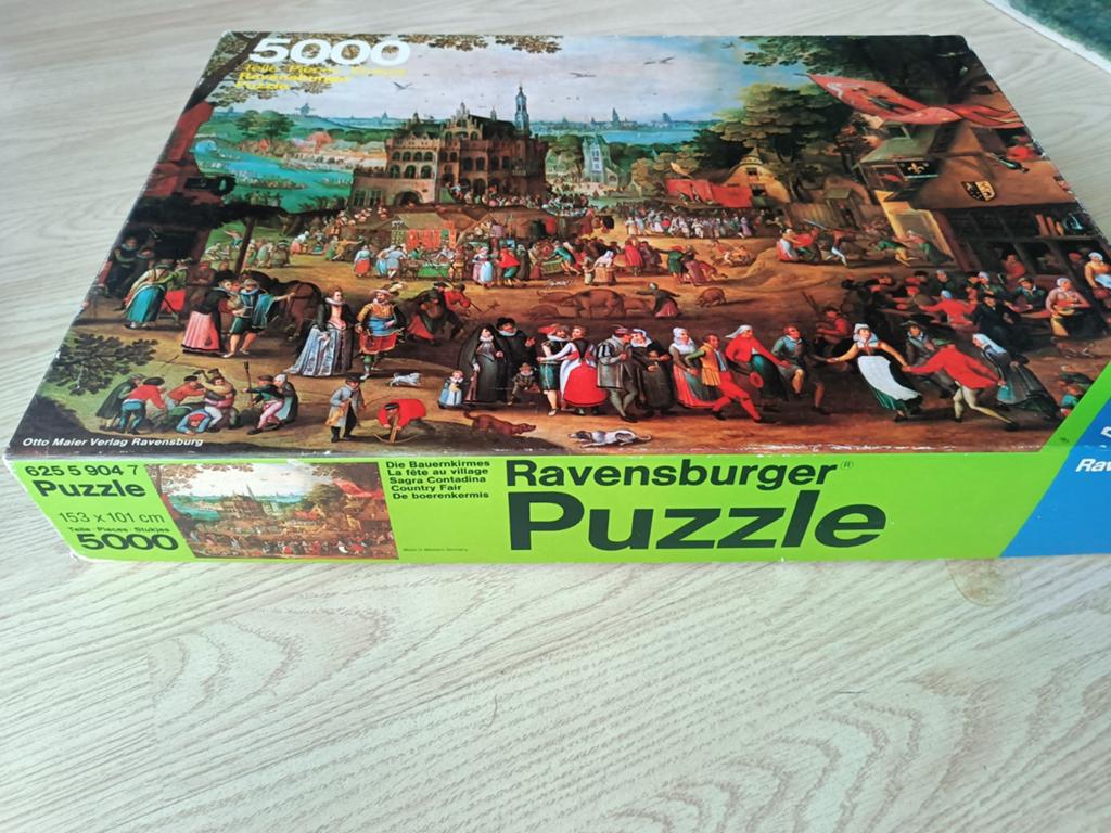 Ravensburger Puzzel. 5000 stukjes, Ophalen of Verzenden, Meer dan 1500 stukjes, Zo goed als nieuw