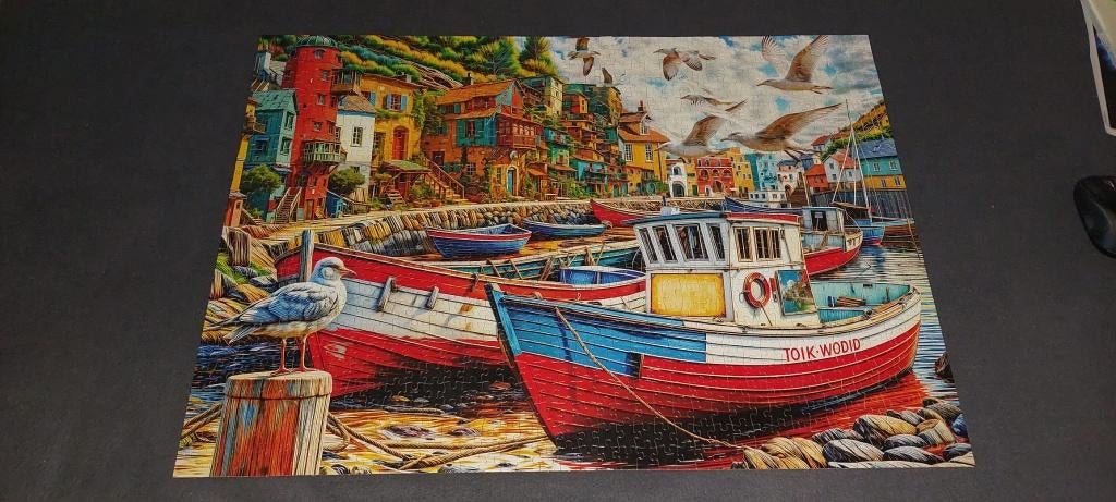puzzel, Ophalen, 500 t/m 1500 stukjes, Zo goed als nieuw, Legpuzzel