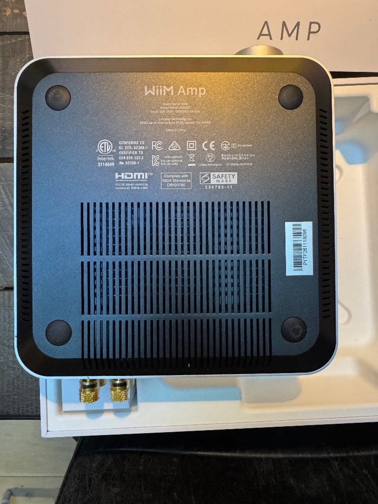 Foto 3 van Wiim Amp zilver versterker met Audio Streamer