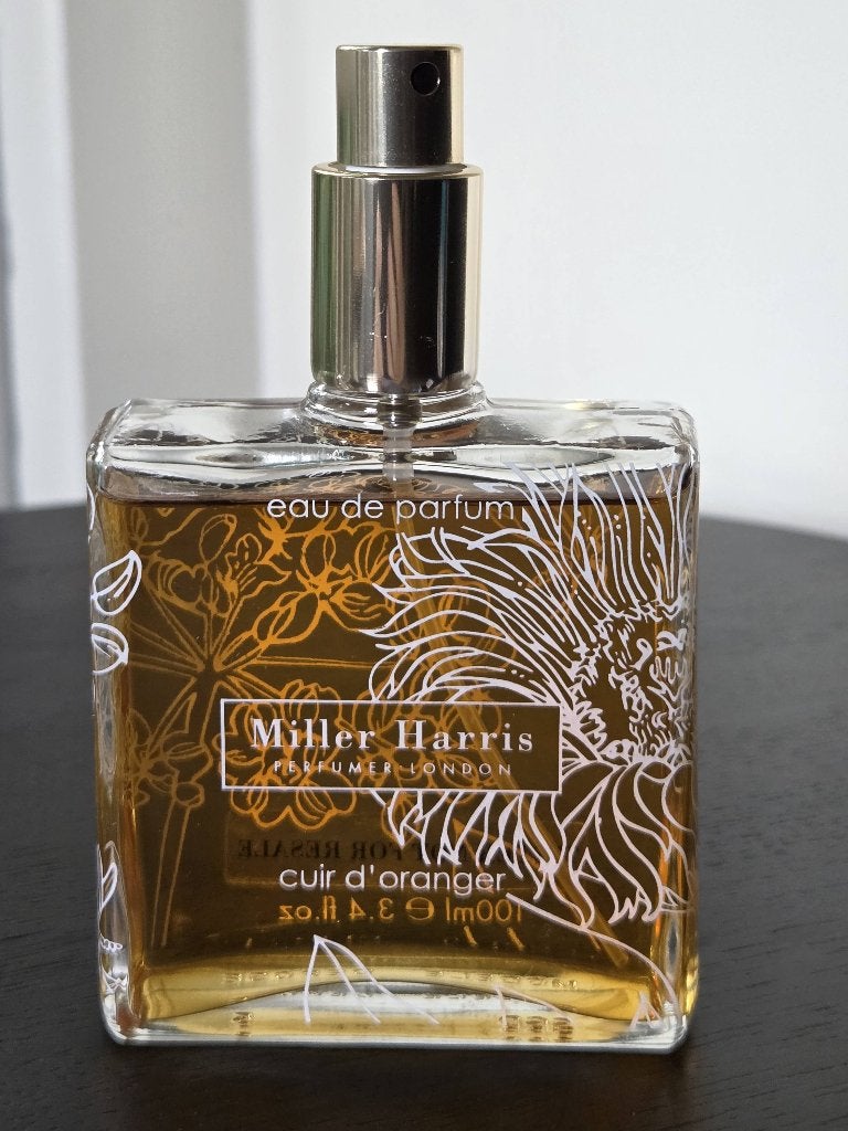Miller Harris - Cuir d'Oranger, Fleurs de Sel, Eau de Vert, Ophalen, Gebruikt