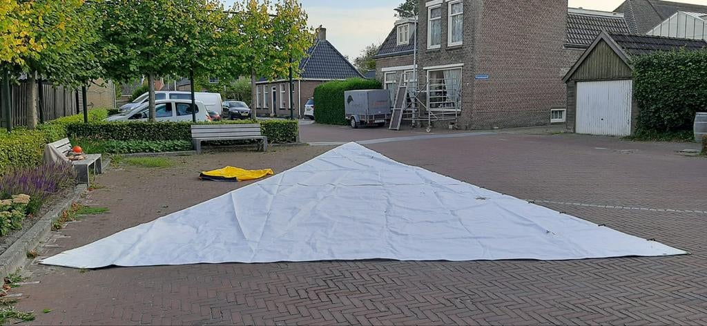 Genua met leuvers, Ophalen of Verzenden, Zo goed als nieuw, Genua of Fok, 30 tot 60 m²