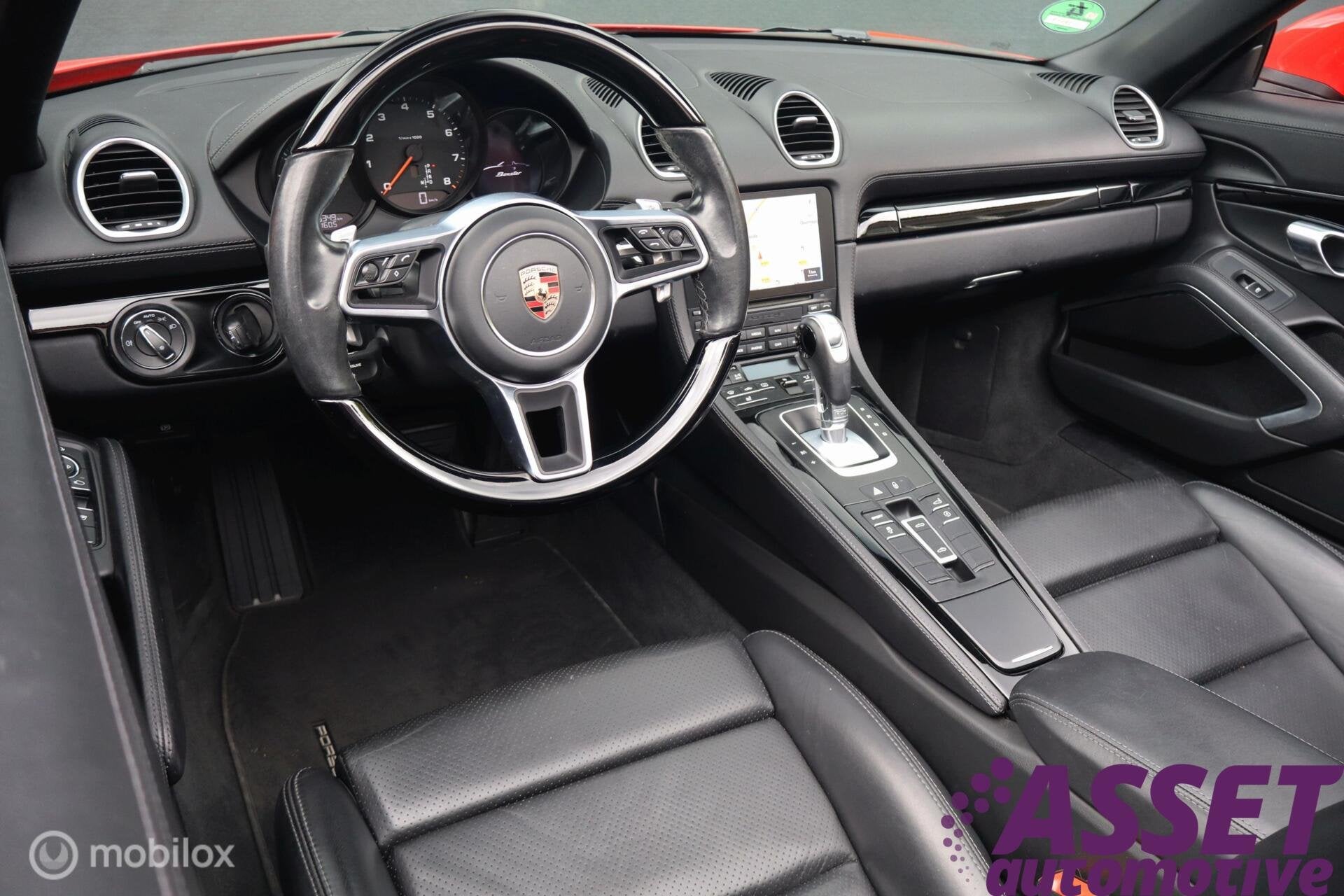 Porsche 718 Boxster 2.0 PDK 300pk elektr sportstoelen | 20", Auto's, Automaat, Achterwielaandrijving, Gebruikt, 4 cilinders