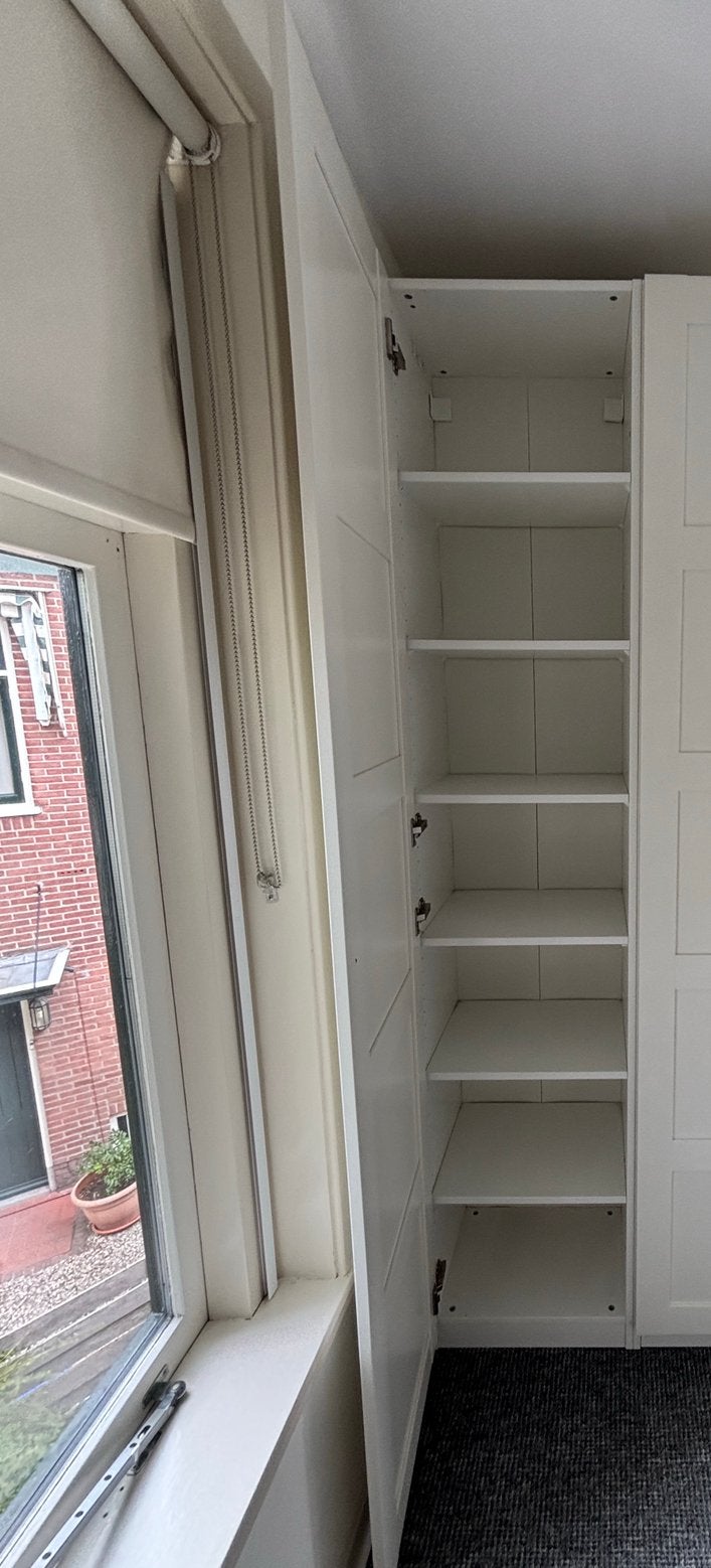 IKEA Pax (kleding)kast wit 50x 35x 236 (bxdxh), Huis en Inrichting, Kasten | Kledingkasten, Ophalen, Met plank(en), 200 cm of meer