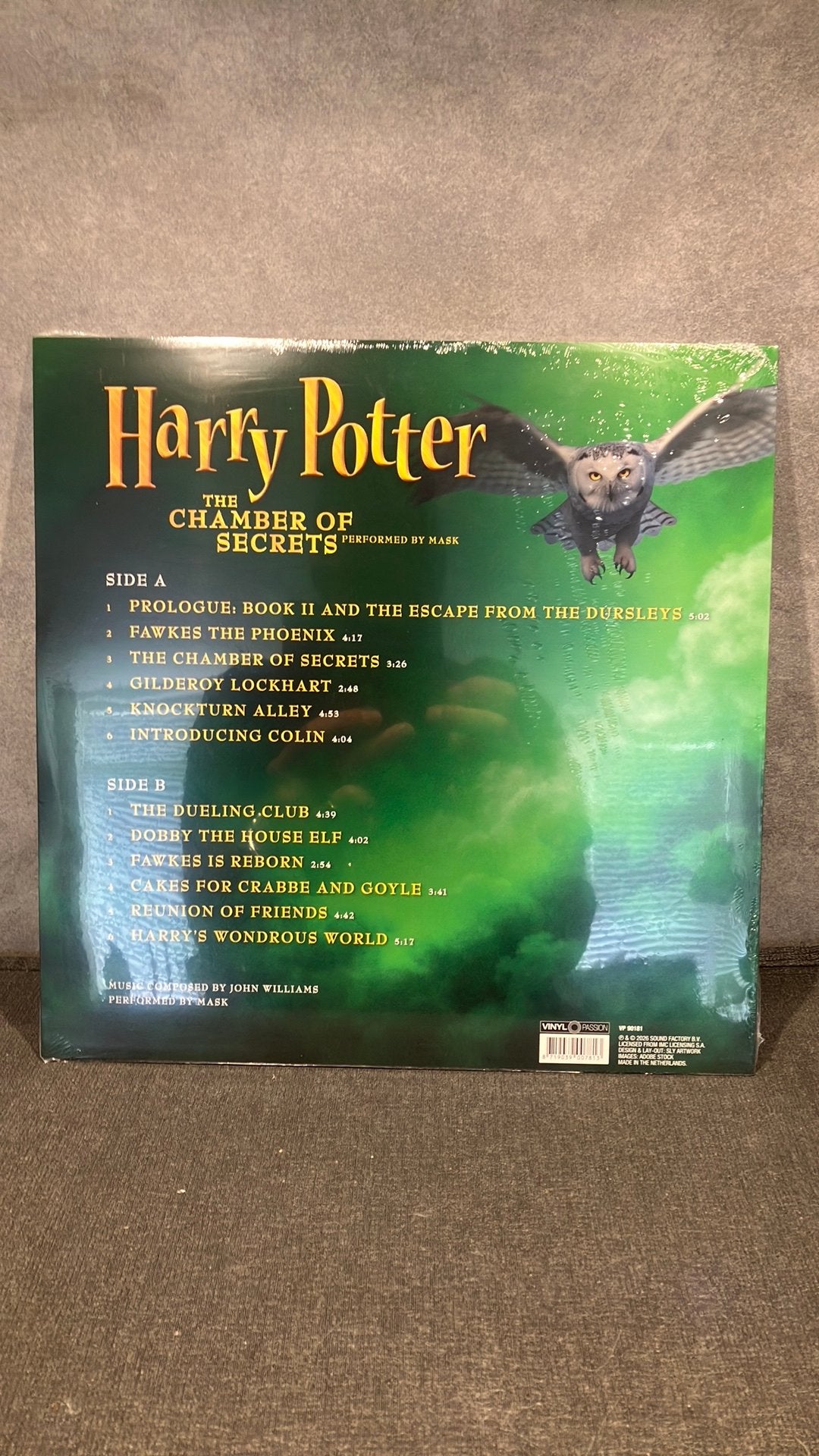 Harry Potter the chamber of secrets, LP, Ophalen of Verzenden, Pop, Nieuw in verpakking