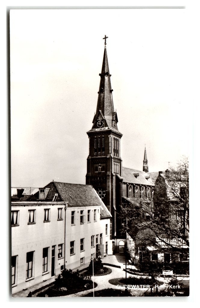 Oudewater, R. K. Kerk, Verzenden, 1960 tot 1980, Ongelopen, Utrecht