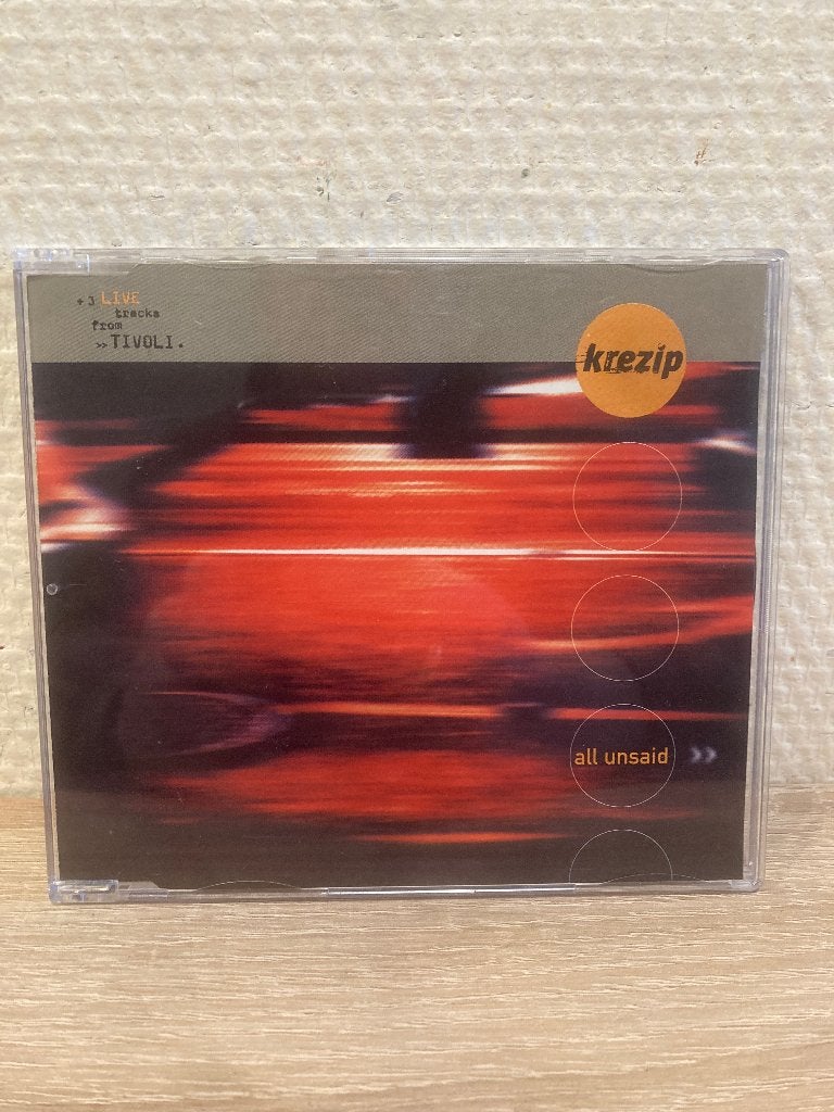 Krezip - all unsaid CDMaxi, Ophalen of Verzenden, Zo goed als nieuw, Pop