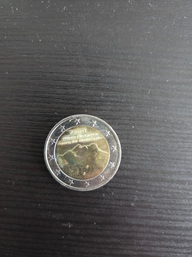 2 Euro Willem-Alexander Koning der Nederlanden 2014, Ophalen, Overige landen, 2 euro, Losse munt