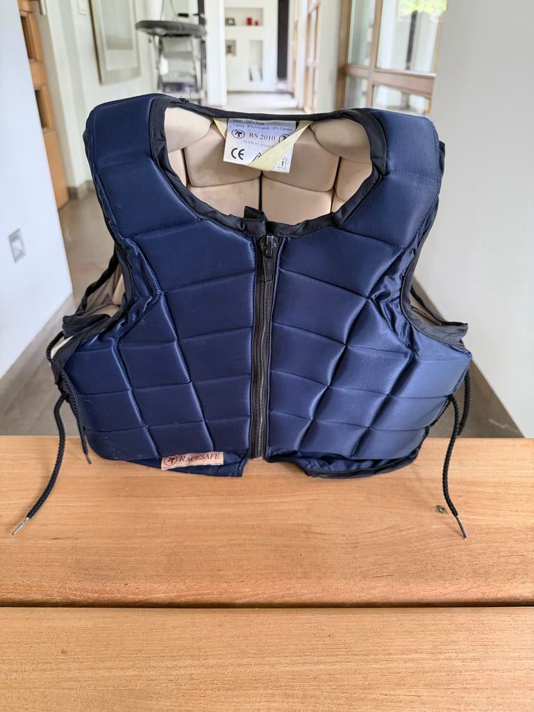 Racesafe body protector children medium short back, Ophalen of Verzenden, Zo goed als nieuw