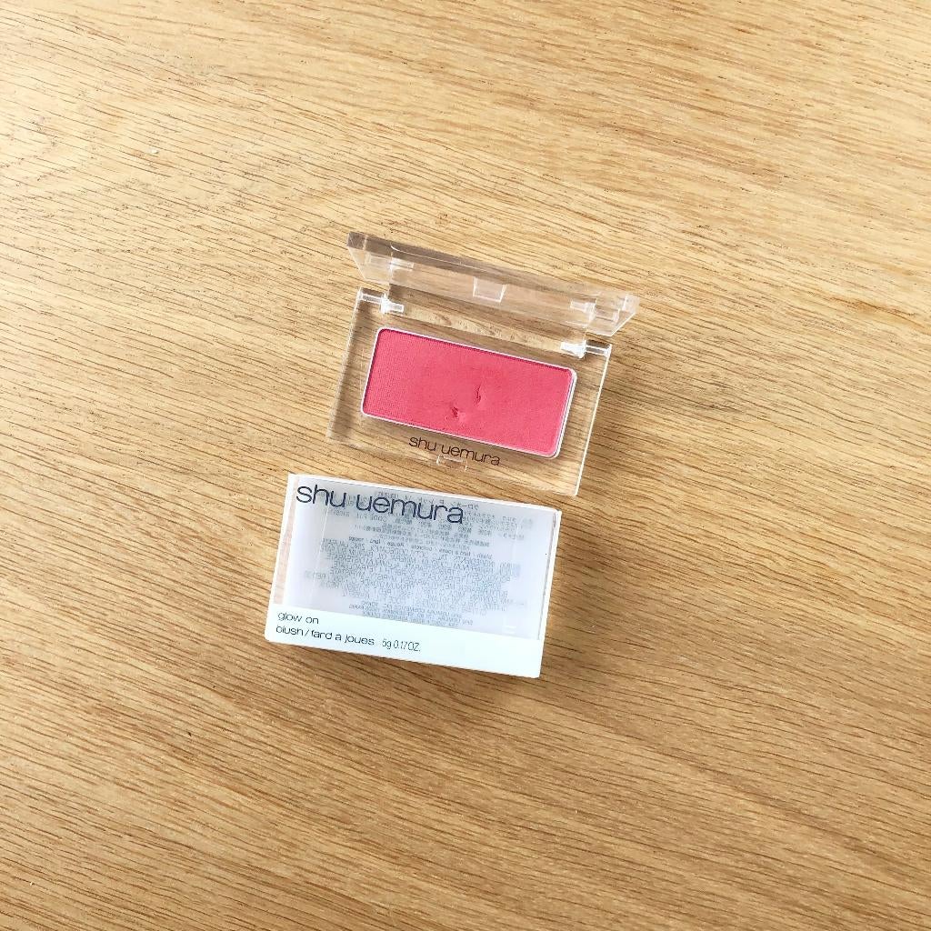Shu uemura glow on blush P14, Ophalen of Verzenden, Zo goed als nieuw, Overige kleuren, Wangen