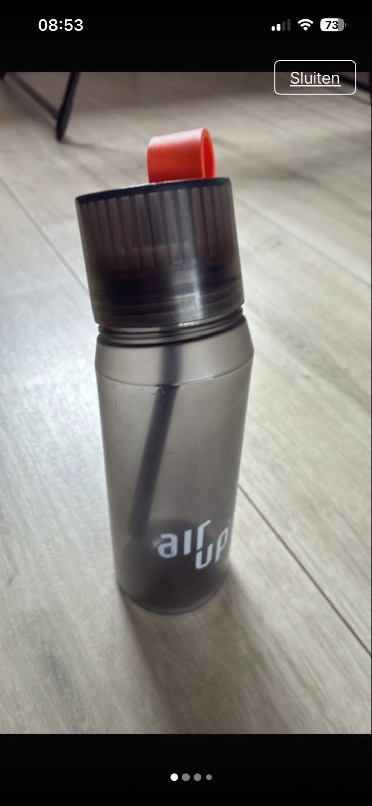 Air up drinkfles, Ophalen of Verzenden, Zo goed als nieuw