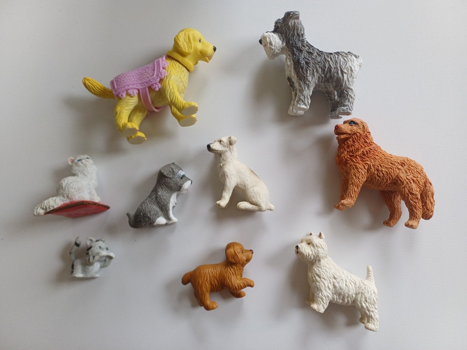 Diverse Hondjes en Poesjes Figuurtjes - Speelgoed/Decoratie, Ophalen of Verzenden, Gebruikt