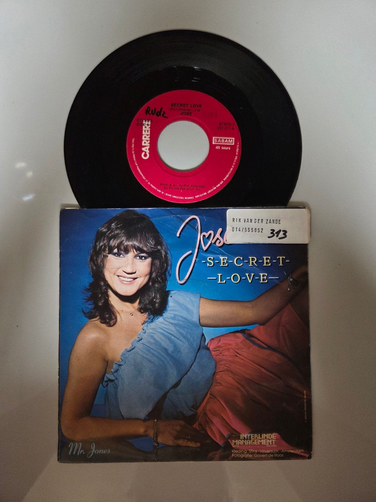 Jose - Secret Love, Ophalen of Verzenden, Gebruikt, 7 inch, Pop