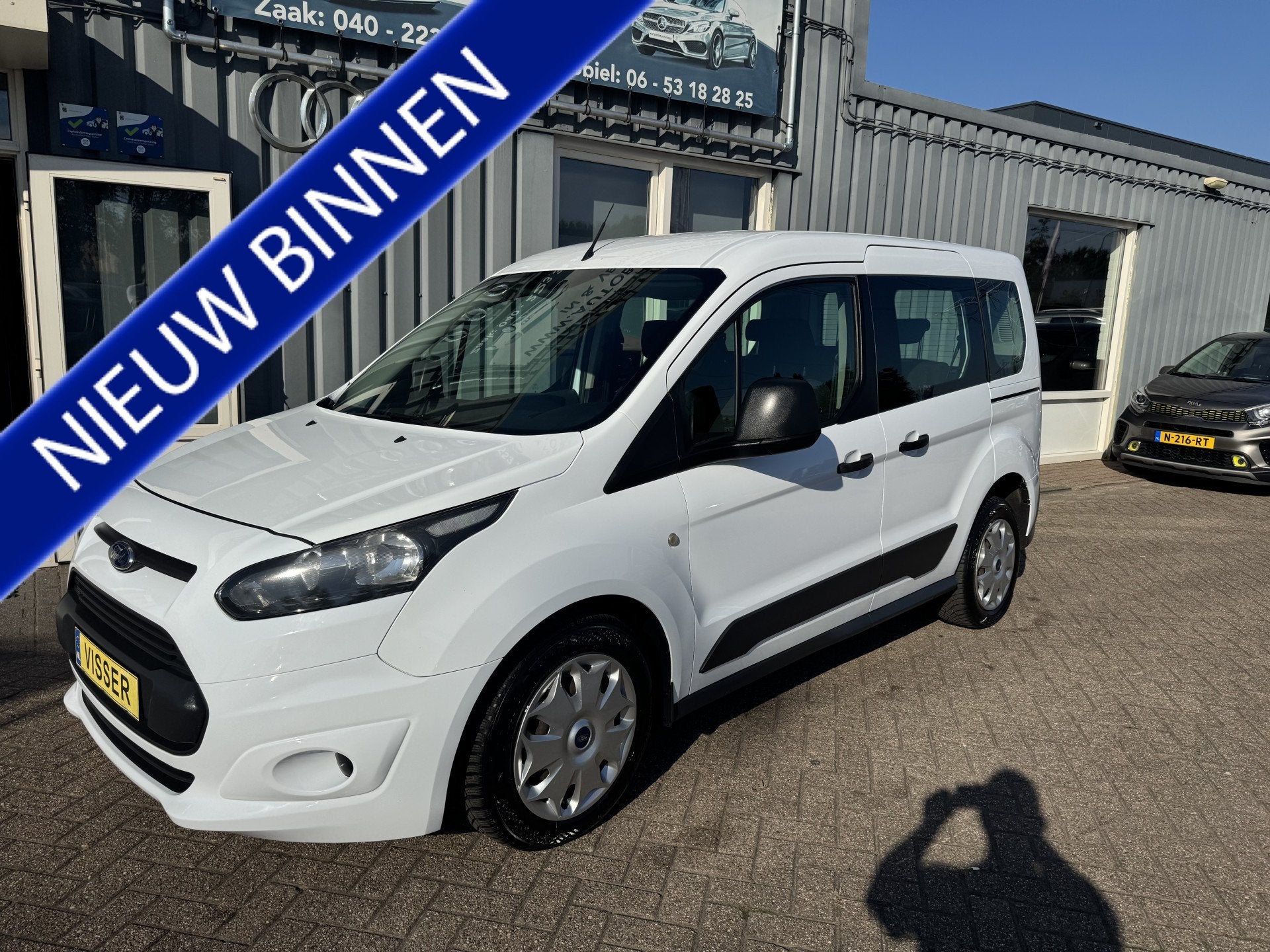 Ford Tourneo Connect Compact 1.0 Trend (bj 2015), Auto's, Voorwielaandrijving, 1374 kg, Gebruikt, 1051 kg