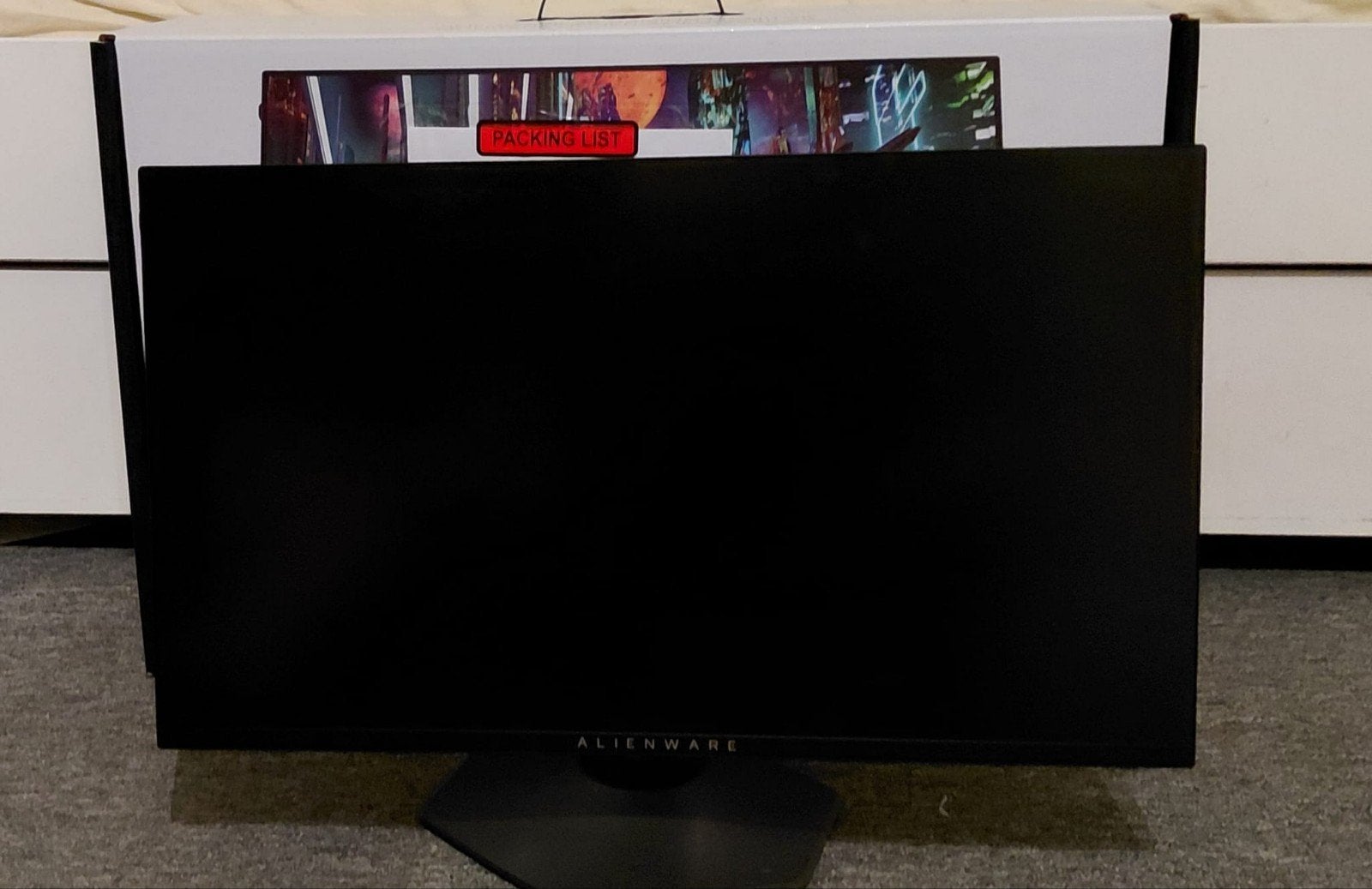 Monitor Alienware, Computers en Software, IPS, Full HD, Minder dan 1 ms, Zo goed als nieuw