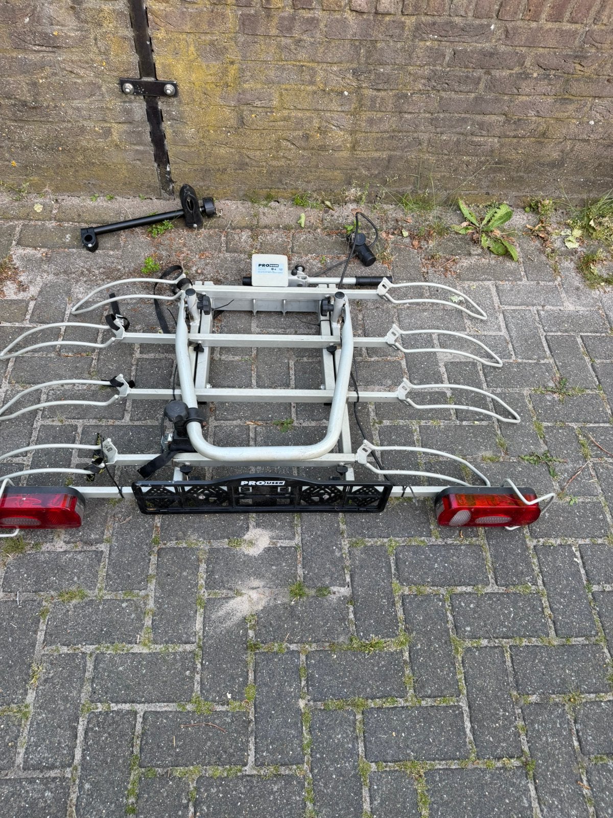 Fietsenrek voor 4 fietsen, Ophalen of Verzenden, Zo goed als nieuw, Trekhaakdrager