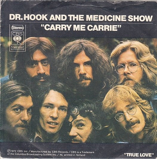 dr hook and the medicine show - carry me carrie (1972), Fotohoes, Ophalen of Verzenden, Gebruikt, Pop