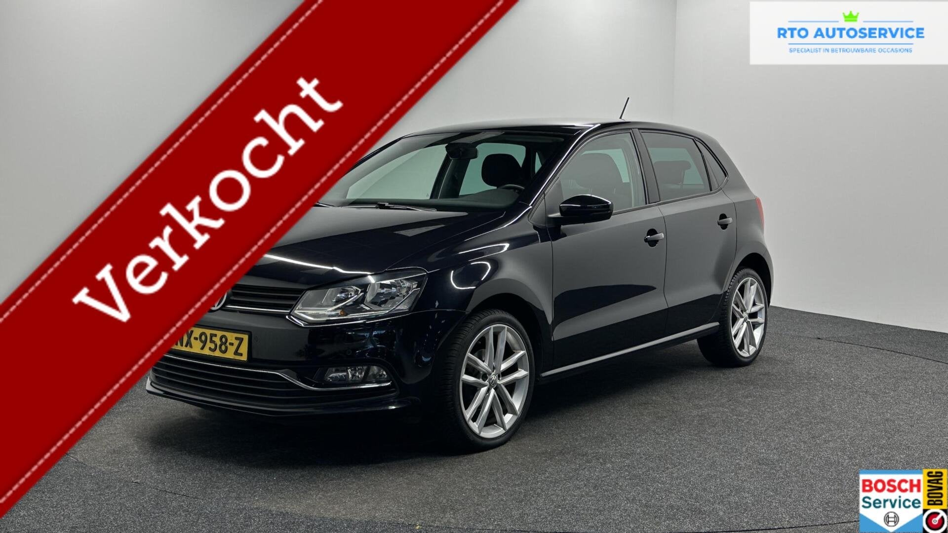 Volkswagen Polo 1.2 TSI Highline|Stoelverwarming|Climate/Cru, Euro 6, 4 cilinders, Met garantie (alle), Automatische klimaatregeling